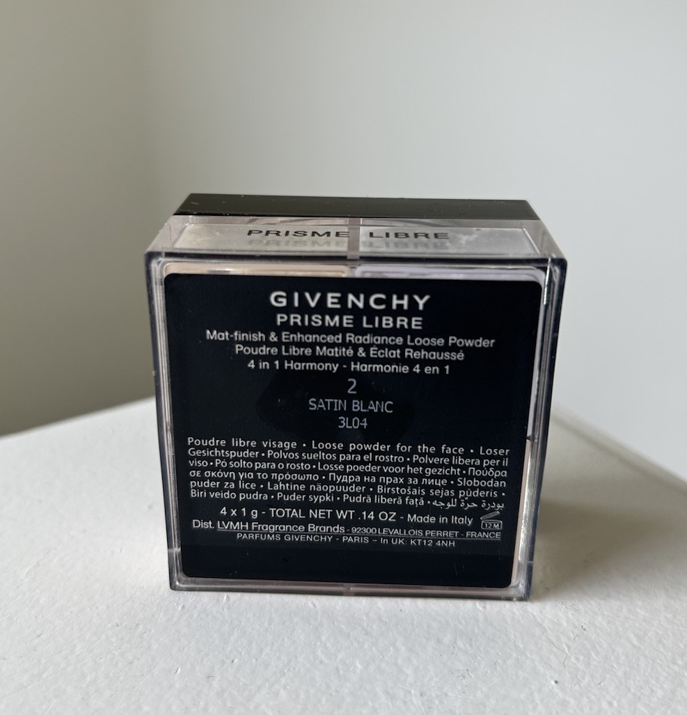 Givenchy Prisme Libre DISCONTINUED ORIGINAL Satin Blanc 2 Loose Powder Mini