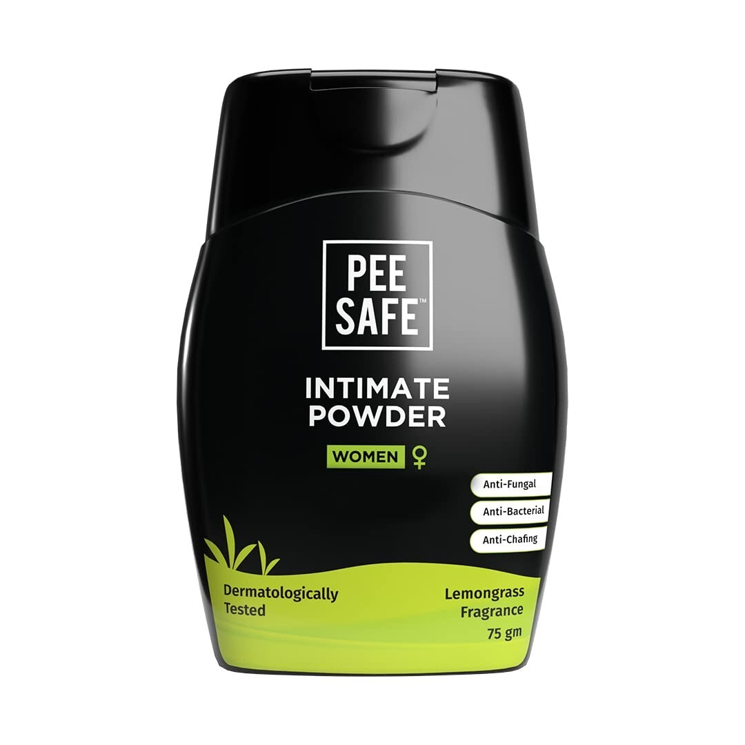 Pee Safe Women’s Intimate Powder 75 grams pack Antibacterial & Antifungal