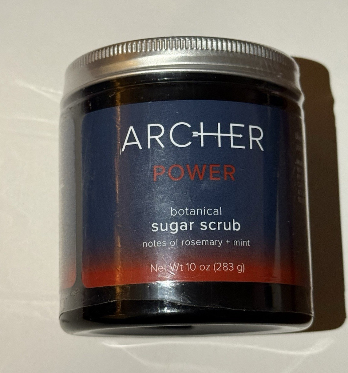 Archer Power Botanical Sugar Body Scrub, Rosemary & Mint Scent, 10 oz