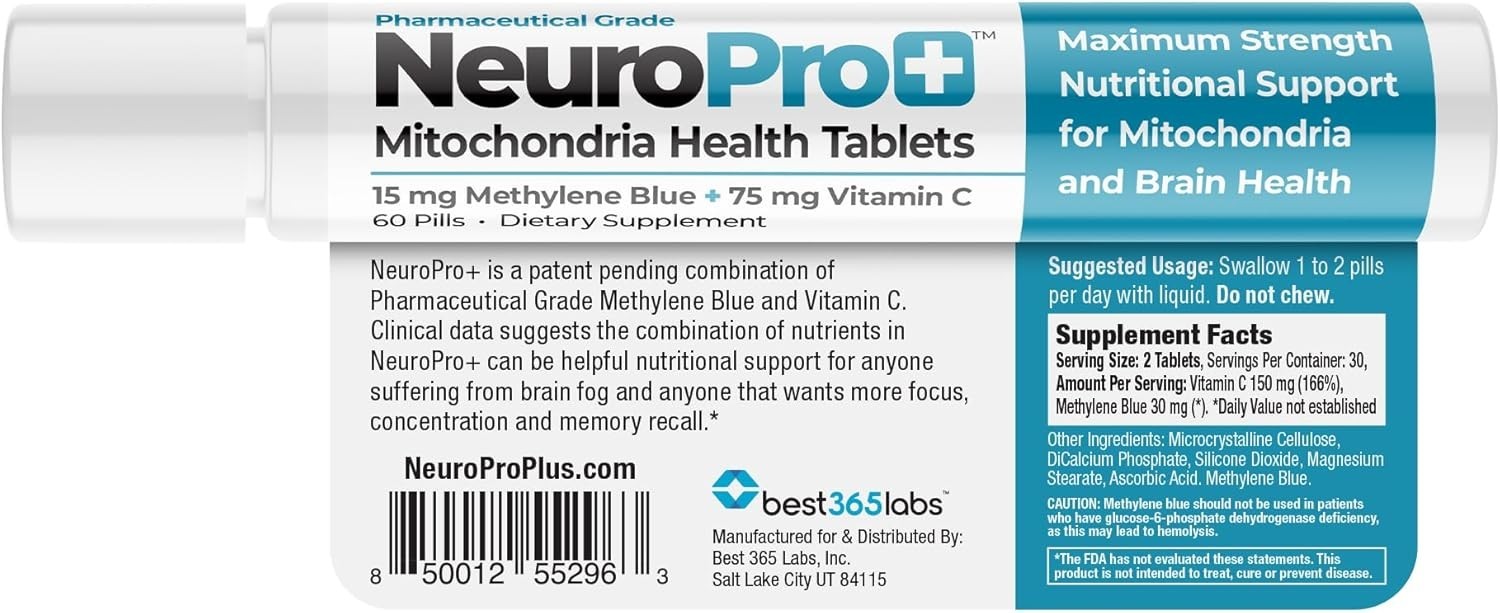 Cognitive Wellness Formula, NeuroPro+ 60 Tablets