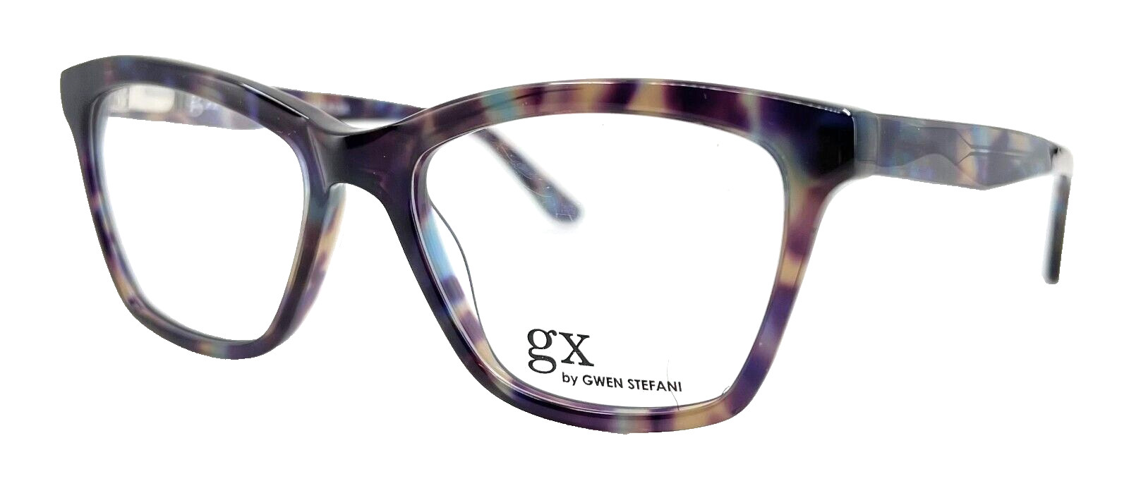 GX by GWEN STEFANI – GX056 TEA 51/17/135 – PURPLE TEAL NEW Authentic EYEGLASSES