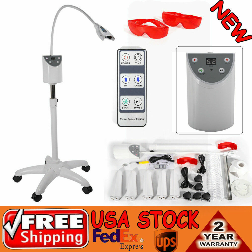 Dental Mobile Teeth Whitening Machine Lamp Bleaching Cold LED Light Accelerator