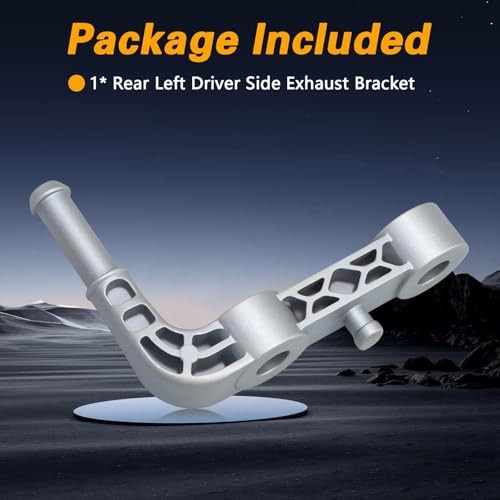 Enhanced Rear Left Exhaust Bracket, Tailpipe Hanger, Driver Side Muffler