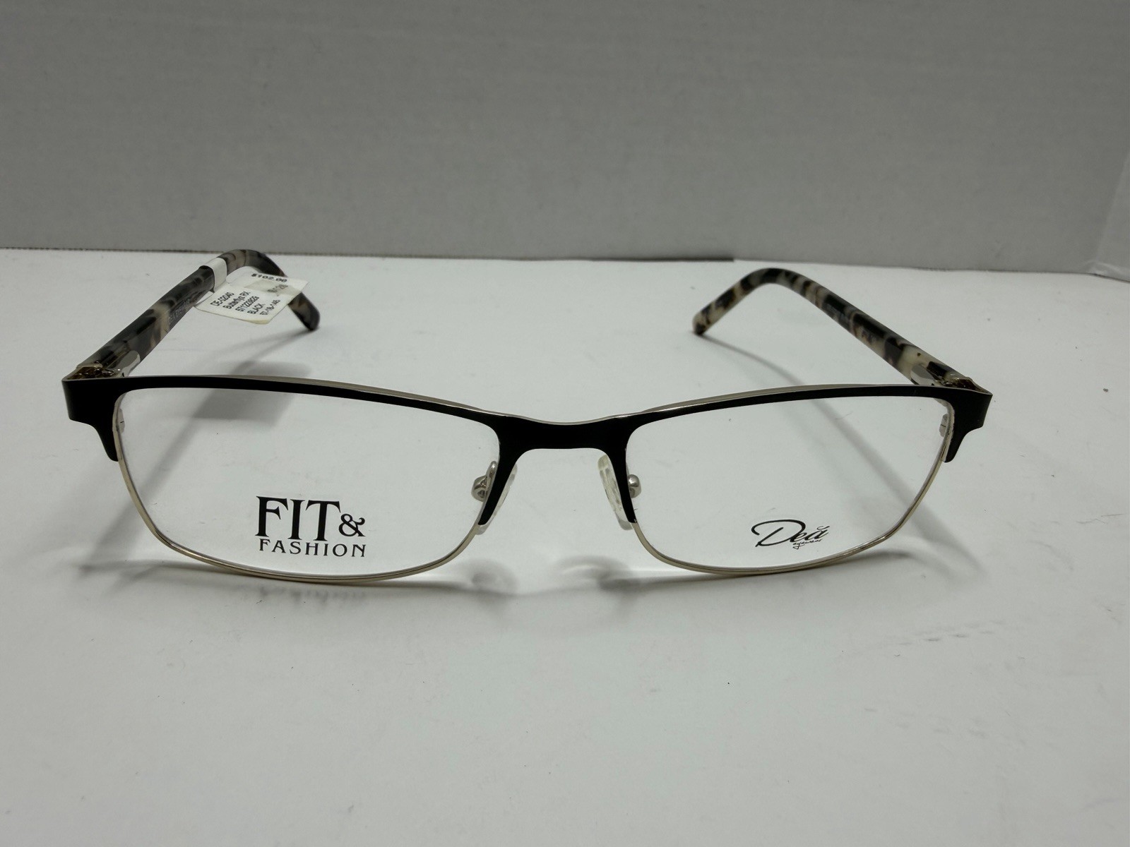 NEW DEA EYEWEAR DE 02040 Eyeglass Frames 57/18/145 Black ButterflyZ RX $102.00