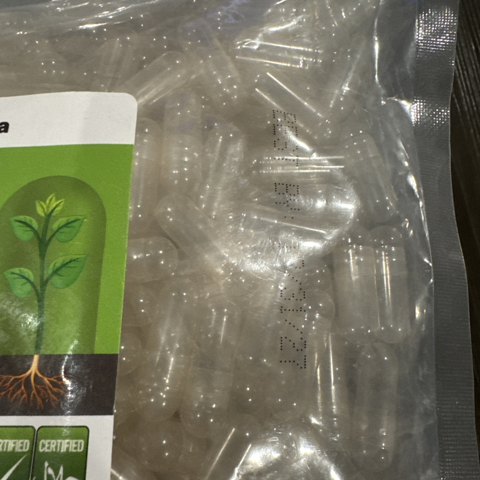 (1000ct) Clear Empty Vegan Pill Capsules Size 00 – 12/31/2027 NEW Sealed