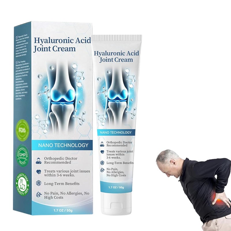 2026 – Hyaluronic Acid Joint Cream – Joint- Knee Pain Relief 1.76oz/ 50g 1-5PCS