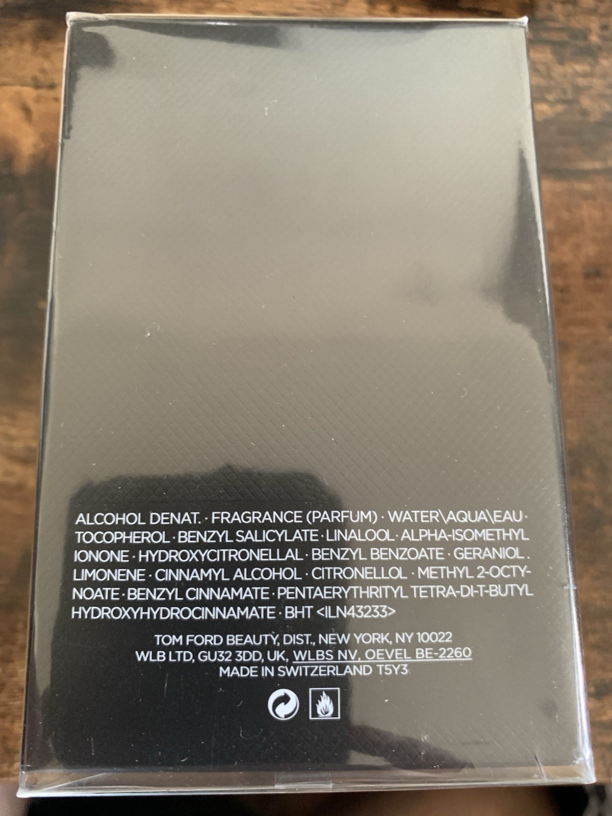 Tom Ford Ombre Leather 3.4 oz 100 ml by Tom Ford Eau De Parfum AUTHENTIC SEALED