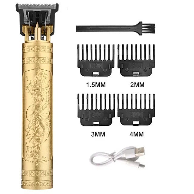 Professional Trimmer Hair Clippers Cutting Beard Cordless Barber Shaving Machine