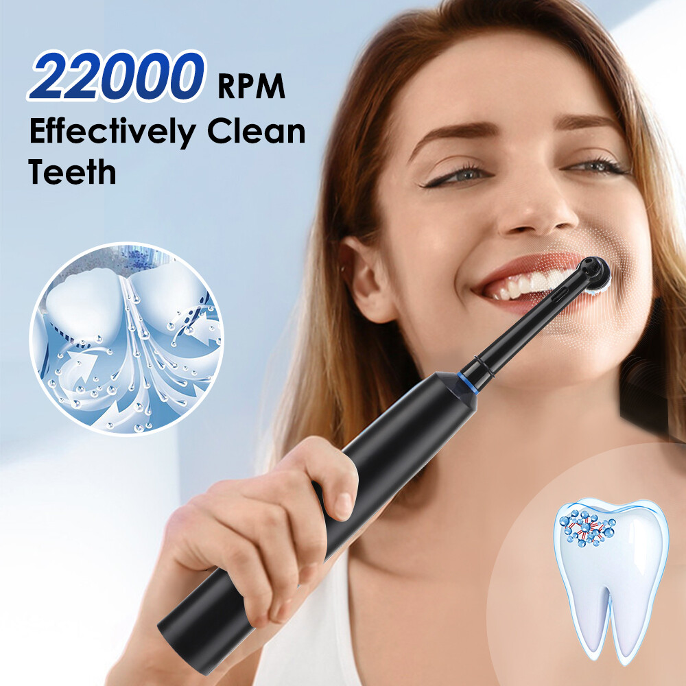 Rechargeable Electric Toothbrush Pro 5 Modes Rotating Brush with 4/8 Heads Timer