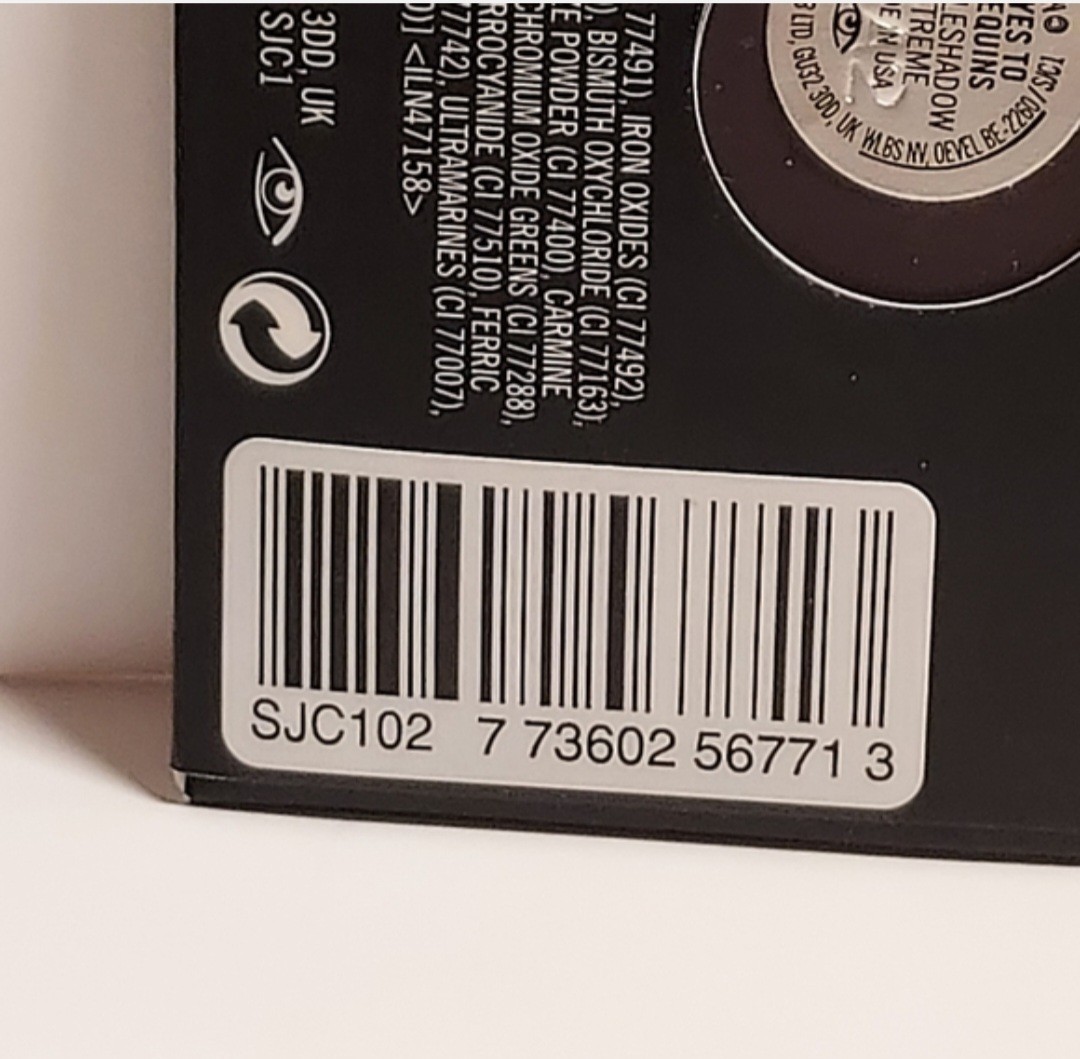 MAC Eye Shadow Refill • YES TO SEQUINS • .05 oz • Pro Pan • Shimmer • New in box