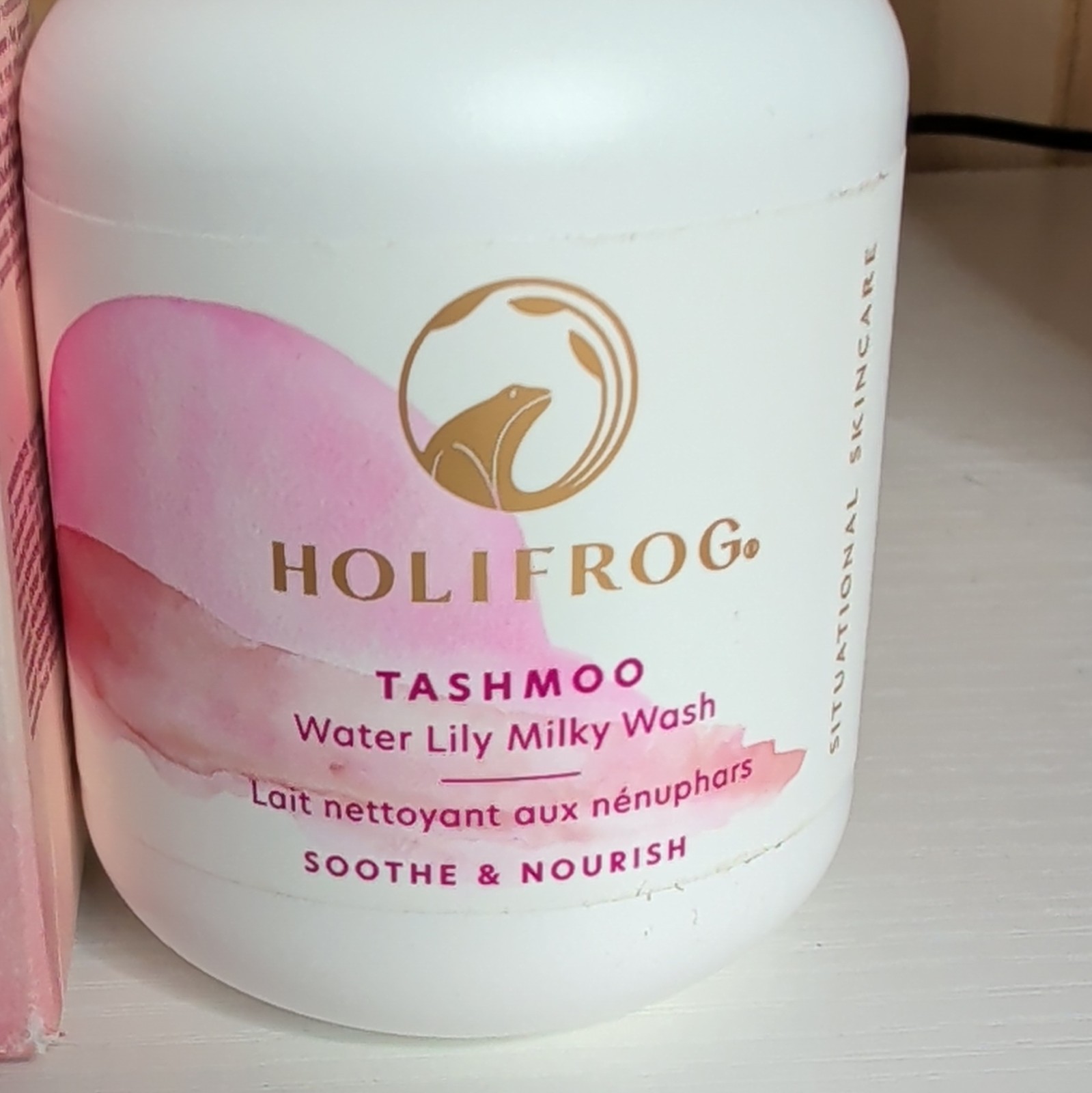 HoliFrog Tashmoo Water Lily Milky Face Cleanser Makeup Remover 5.1 oz