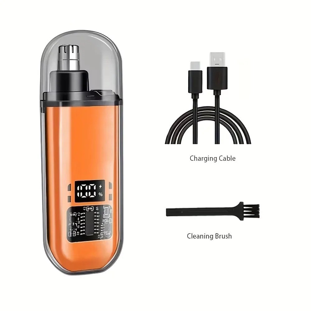 Nose Hair Trimmer for Men & Women | Nostril & Ear Hair Trimmer Usb Rechargeable