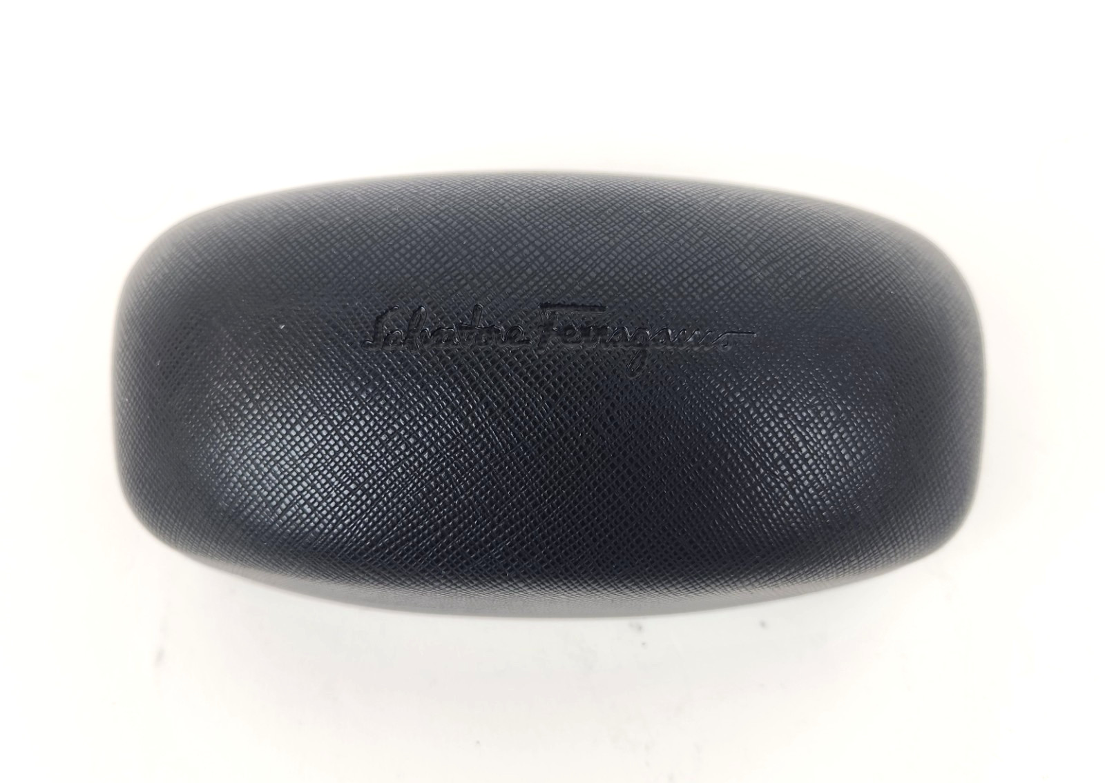Salvatore Ferragamo Hard Shell Sunglasses Eyewear Glasses Case w/ Cloth