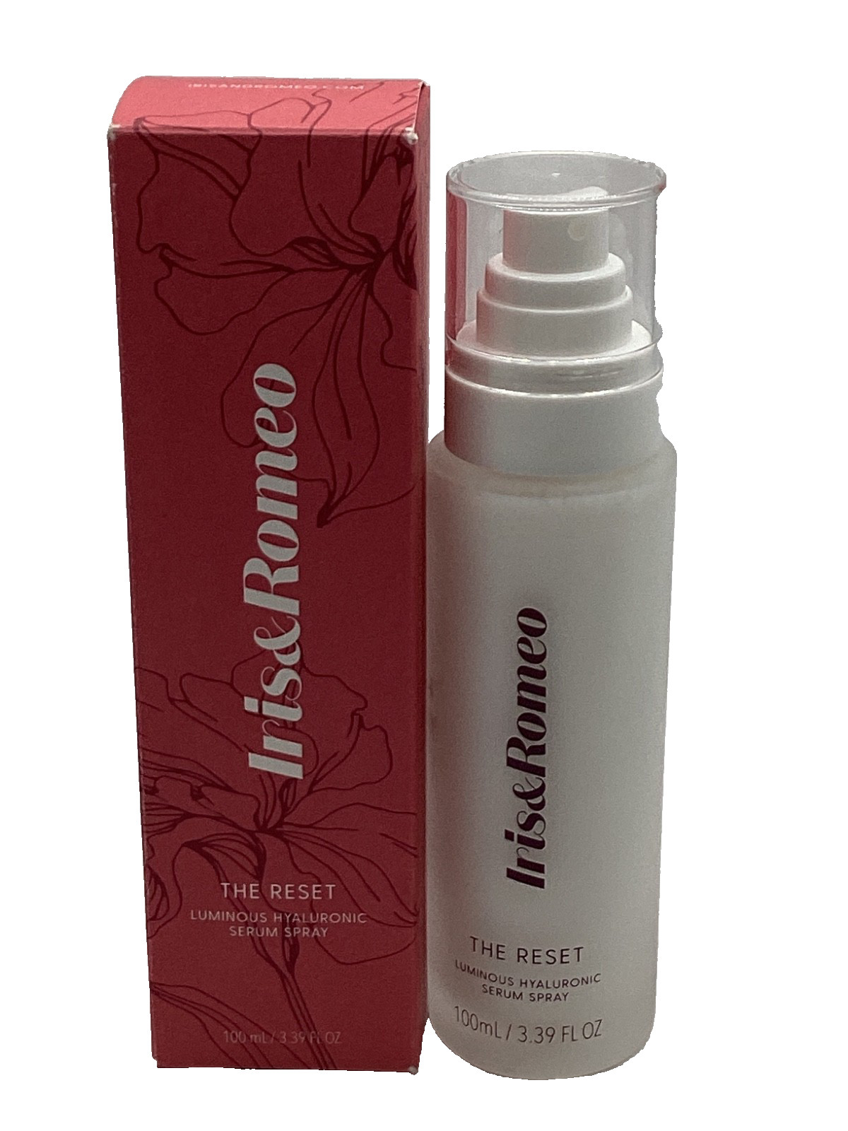 IRIS&ROMEO- The Reset- Luminous Hyaluronic Serum Spray 100ml/ 3.39 oz NIB!