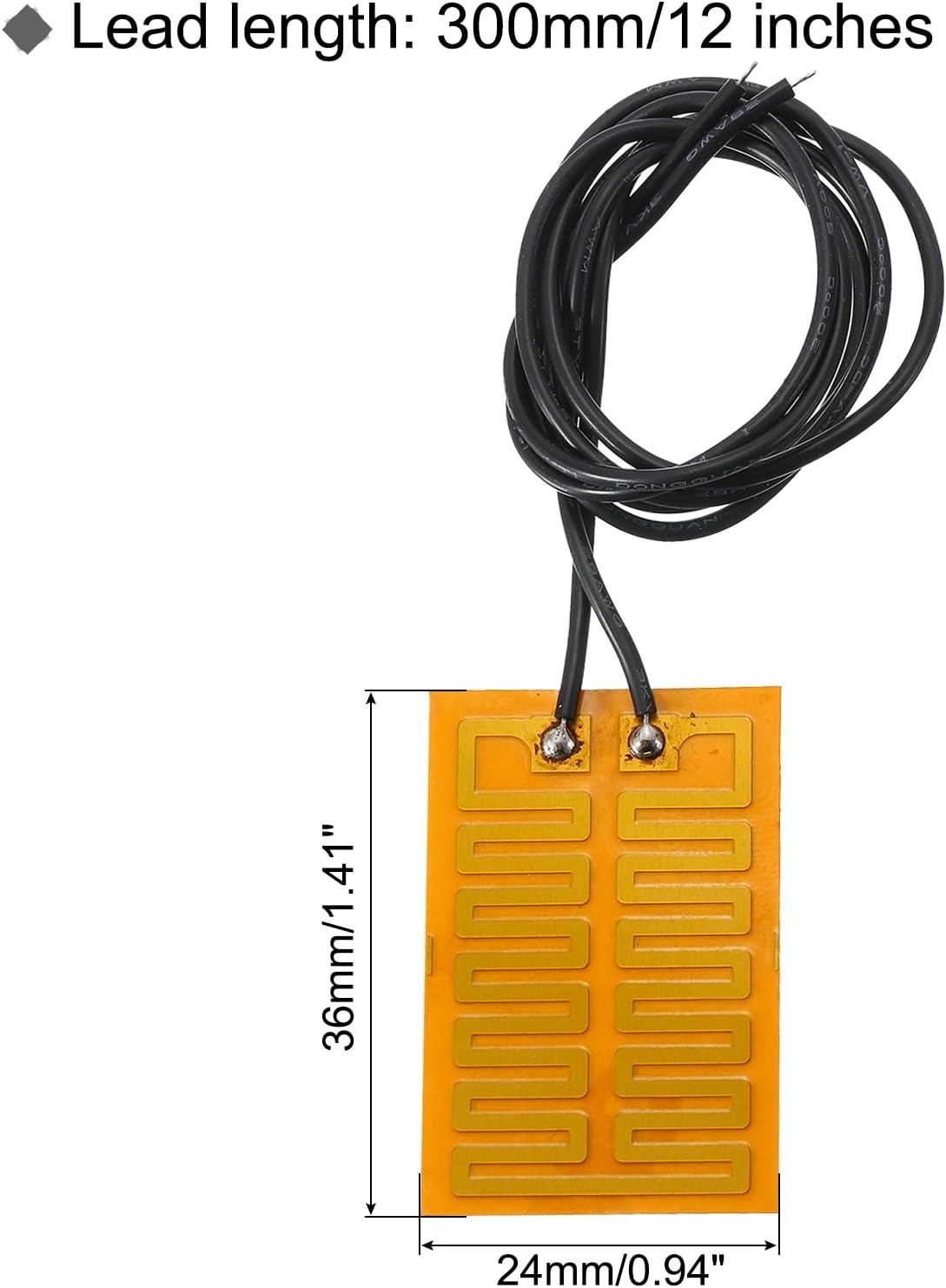 Heater Film Heating Plate, 5.7W 3.7V Polyimide Heat Pad, Adhesive PI Heater E..,