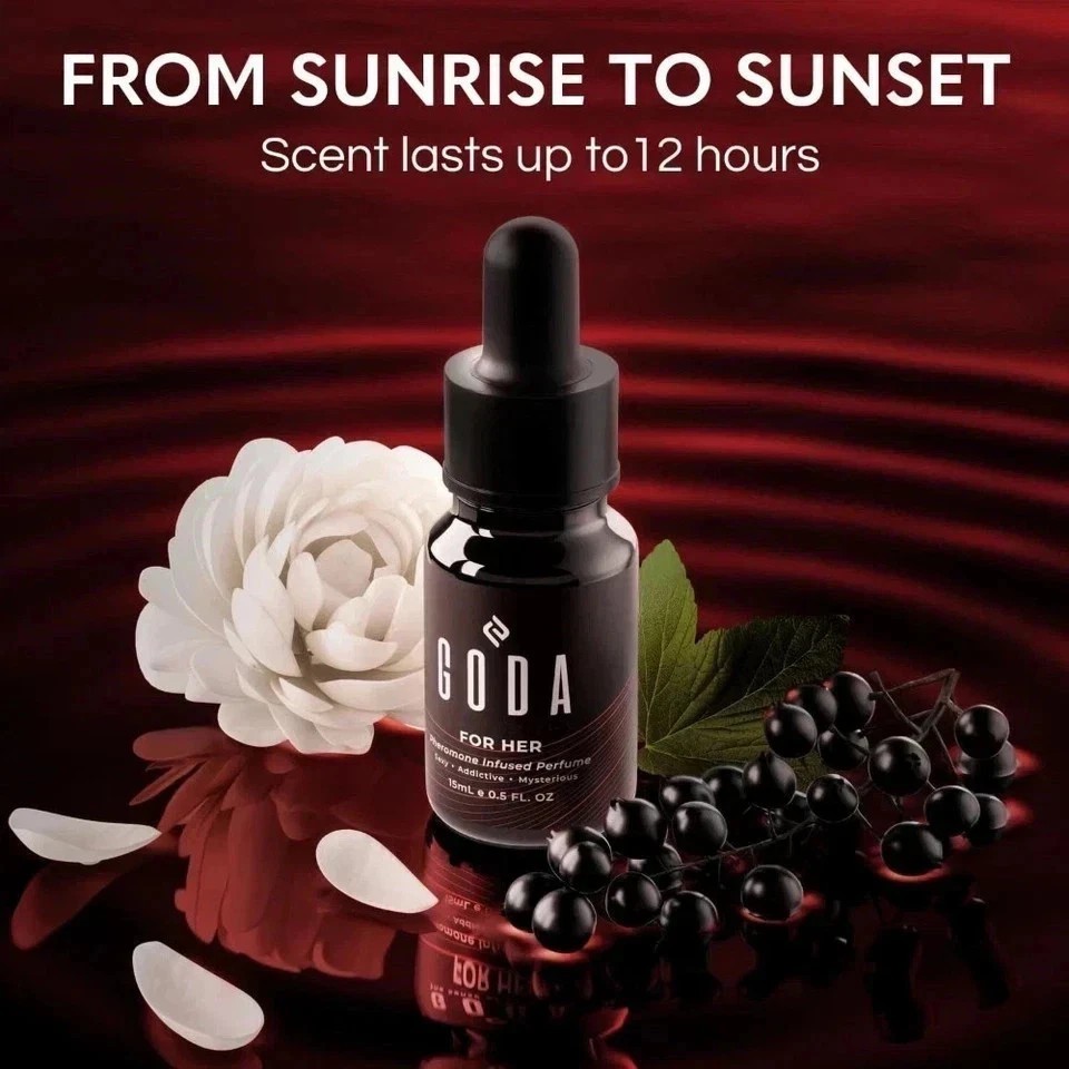 GODA For Her Pheromone Perfume For Women Long-Lasting 15ml NEW