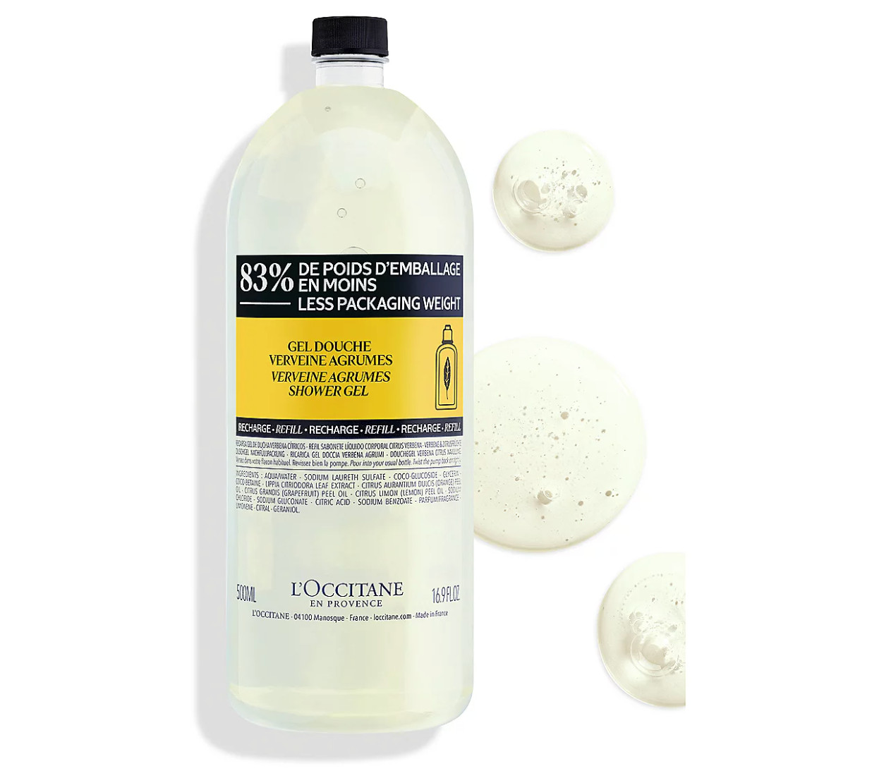 L’Occitane Citrus Verbena Shower Gel Eco Refill