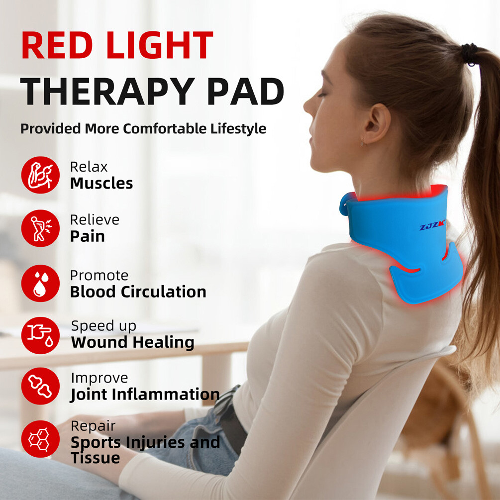 660nm 850nm 940nm Near Infrared Red Light LED Light Therapy for Neck Pain Relief