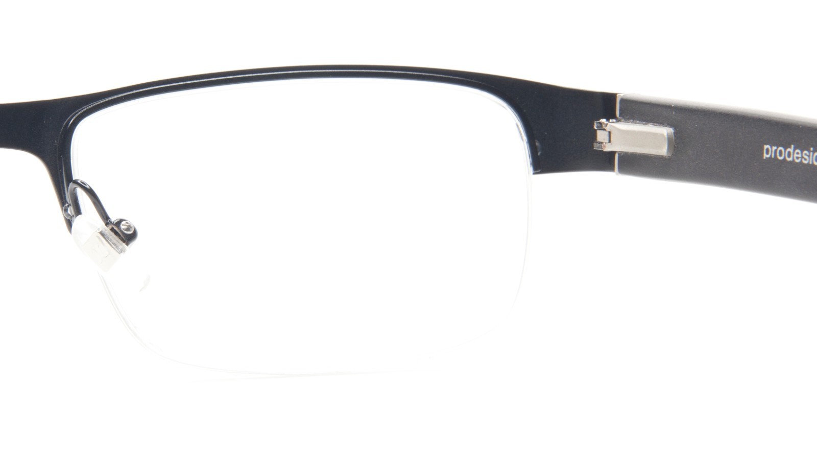 NEW PRODESIGN DENMARK 1269 c.6011 BLACK EYEGLASSES FRAME 53-17-135 B33mm Japan