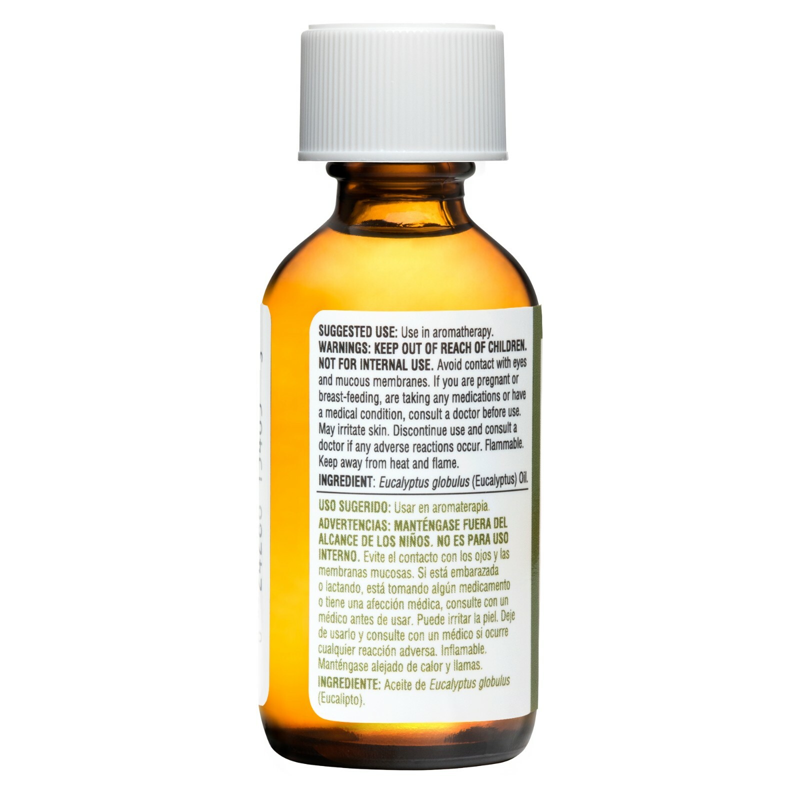 De La Cruz Pure Eucalyptus Essential Oil 1 fl oz (6 BOTTLES) / Bottled in USA