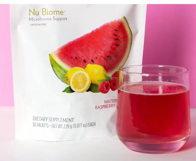 3 X Nu Skin NuSkin Pharmanex Nu Biome with Caffeine 50mg Exp 09/2026