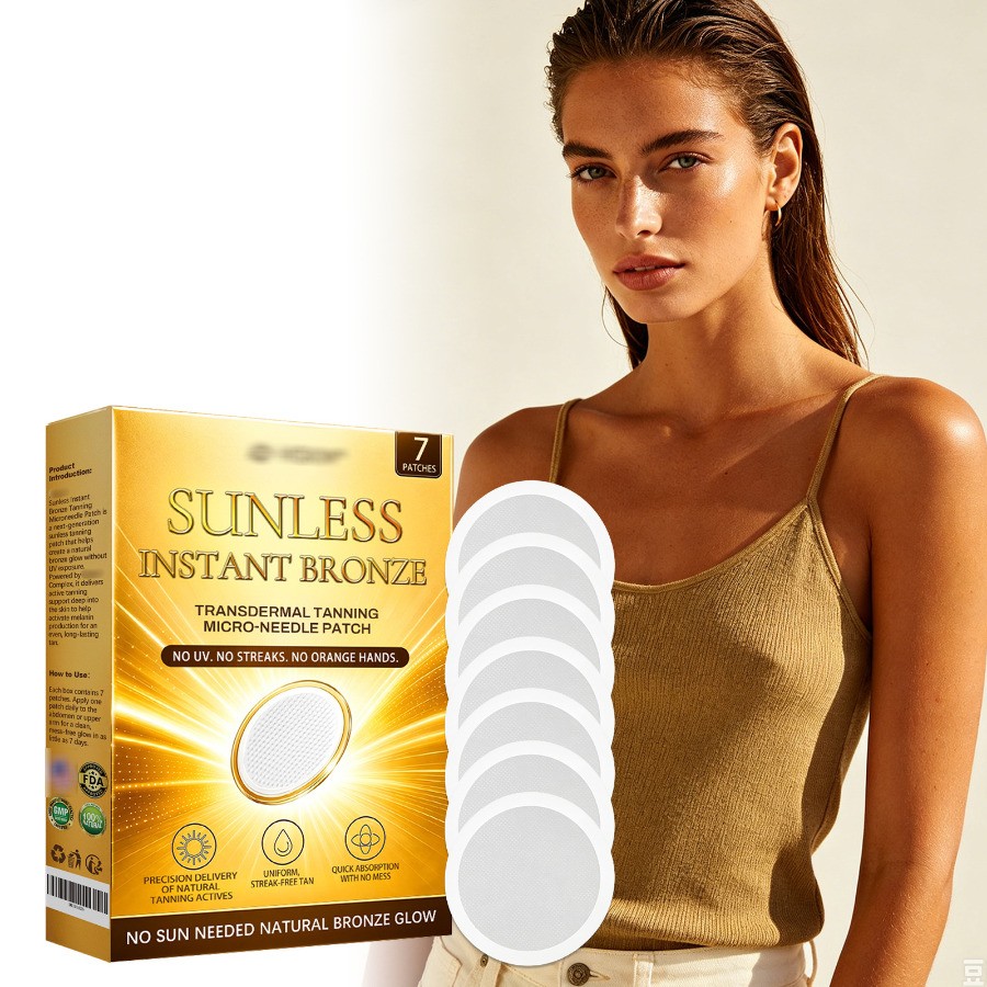 1-5BOX Sunless Natural Glow Tanning Microdarts Patch Enhances Your Natural Tan