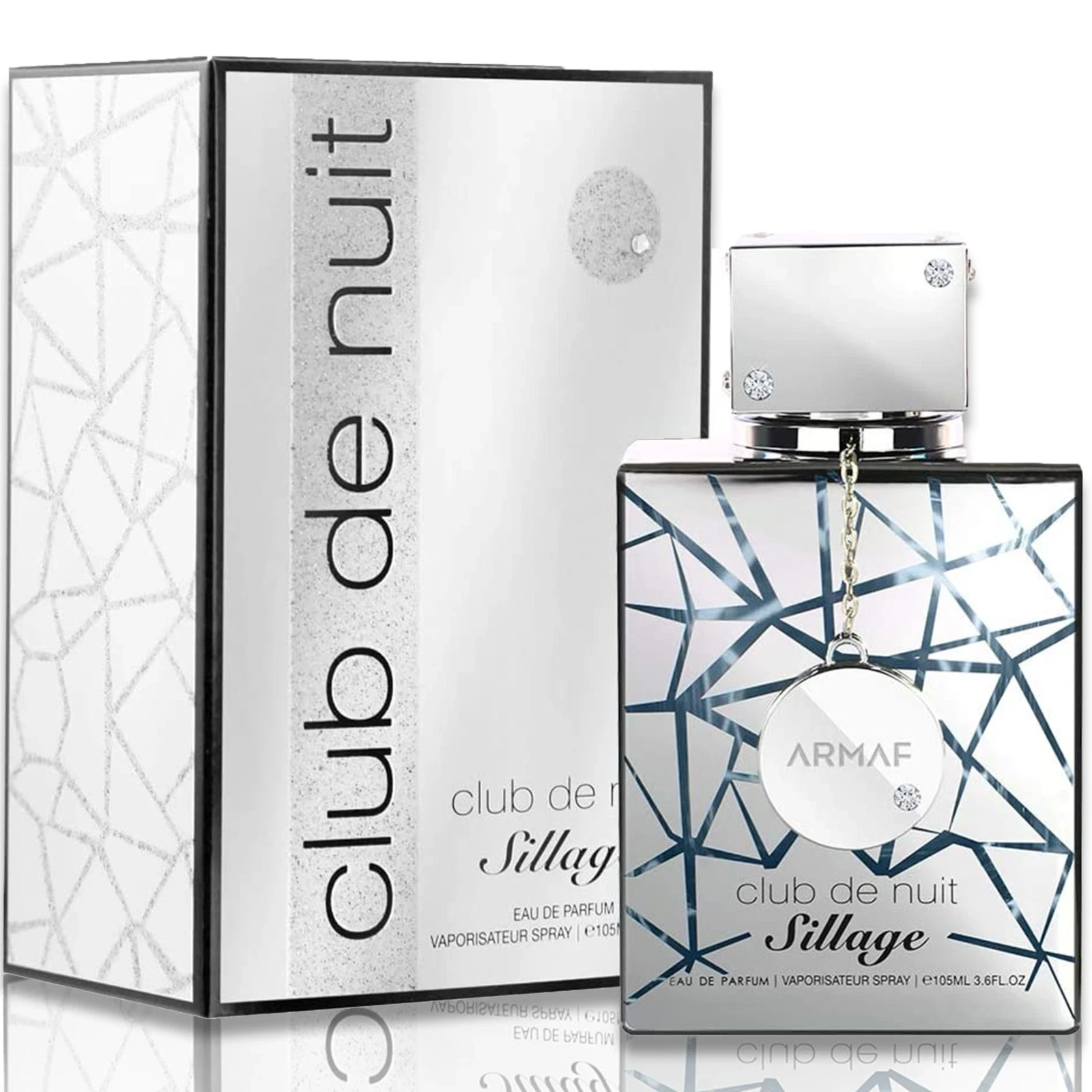 Club De Nuit Sillage by Armaf Eau de Parfum For Unisex 3.6 fl oz (105 ml)