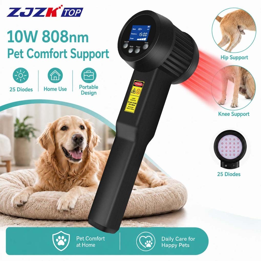 HumanPet 808nm 10W Laser Therapy Device for Dog Horse Osteoarthritis Pain Relief