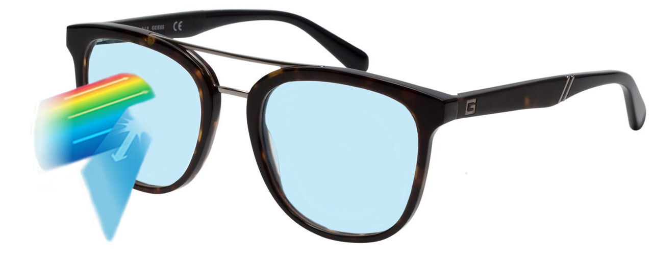 SITO SHADES ETERNAL Unisex Square Blue Light Filter Glasses in Matte Black 52 mm