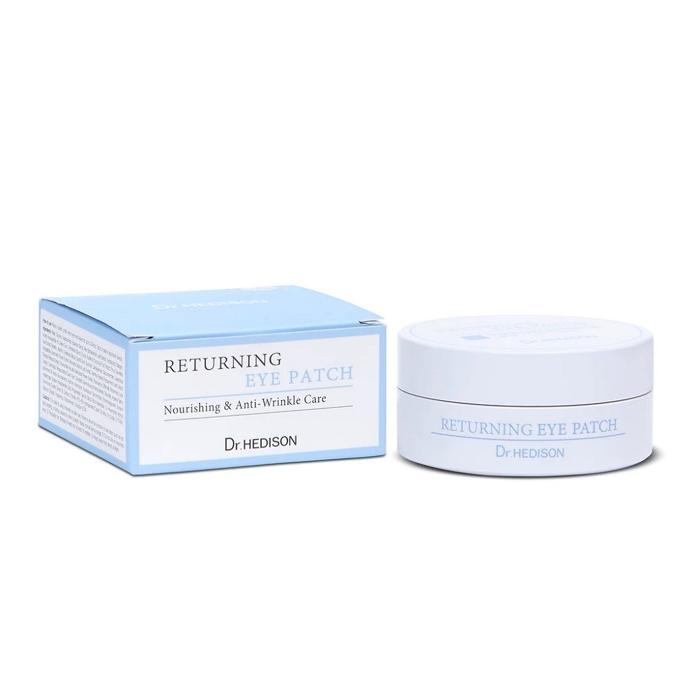 Dr Hedison Hydrogel Eye Patches 60pcs Anti Dark Circles Hydrating Korean