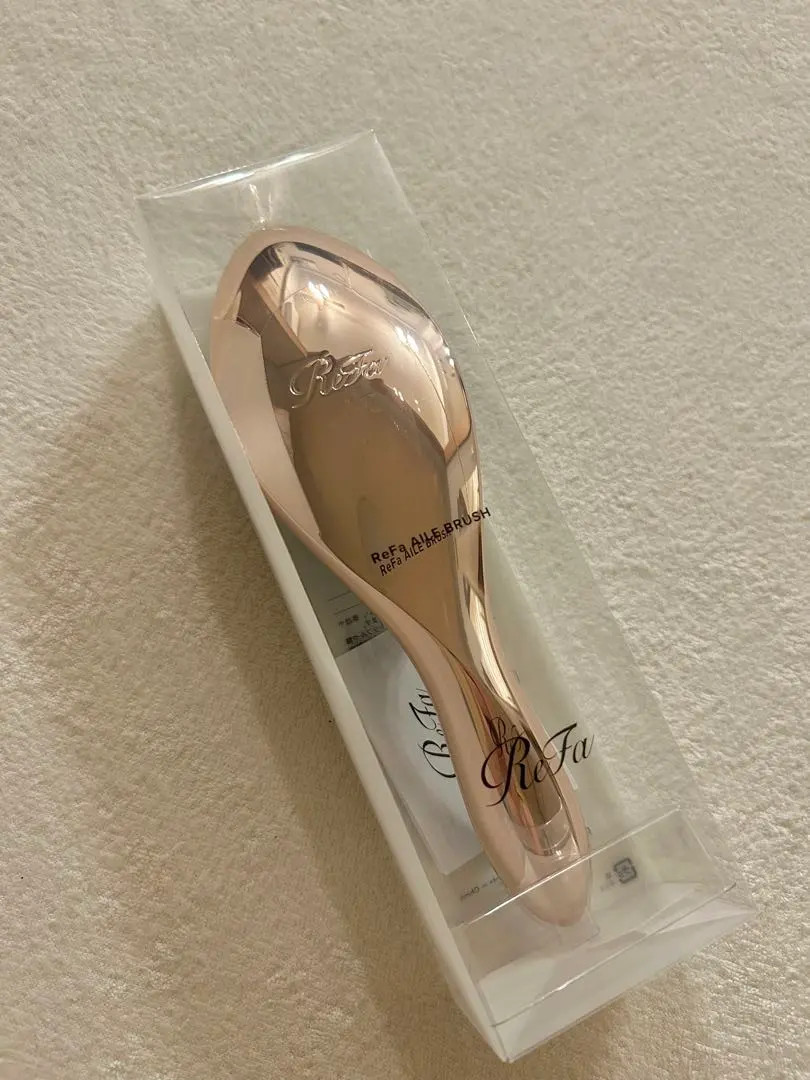 ReFa AILE BRUSH Rose Gold Premium Hair Brush Scalp Care Hair Beauty Tool MTG FS