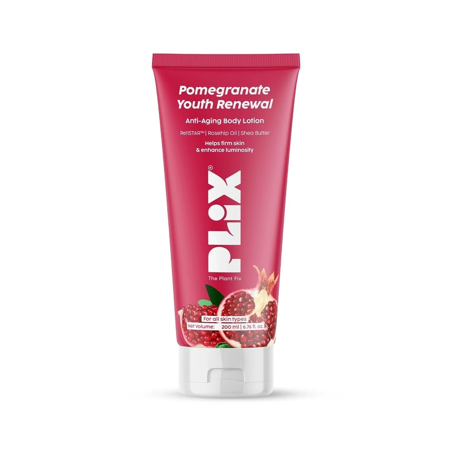 PLIX Pomegranate Youth Renewal Anti Aging Body Lotion 200ml Free Shipping