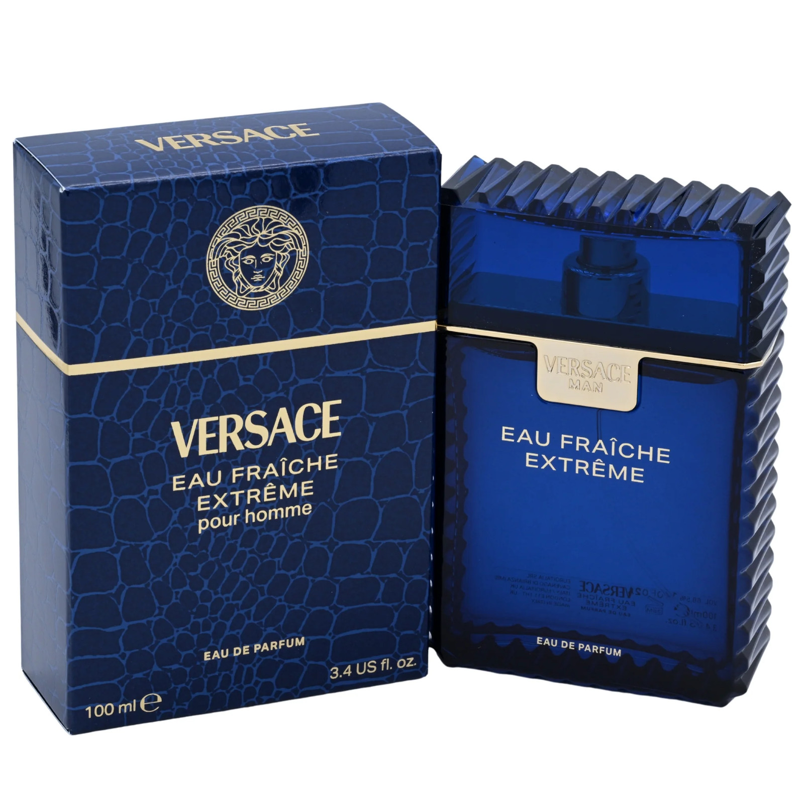 Versace Eau Fraiche Extreme by Versace Cologne Men EDP 3.3 / 3.4 oz New In Box