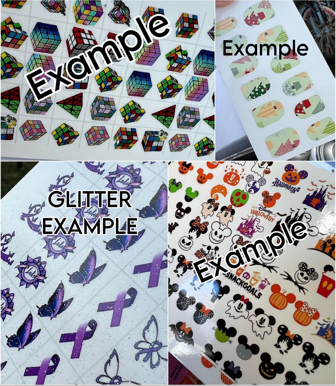 San Antonio Spurs NBA Waterslide Nail Decals Set Of 50 Instructions & Bonus