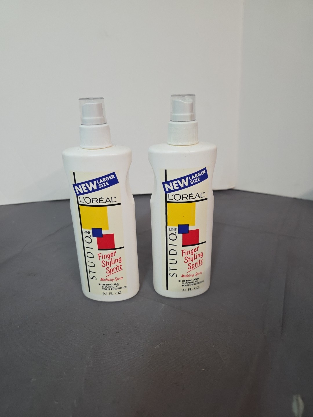 Lot Of 2 L’oreal Studio Line Finger Styling Spritz 9.1 fl oz Discontinued New
