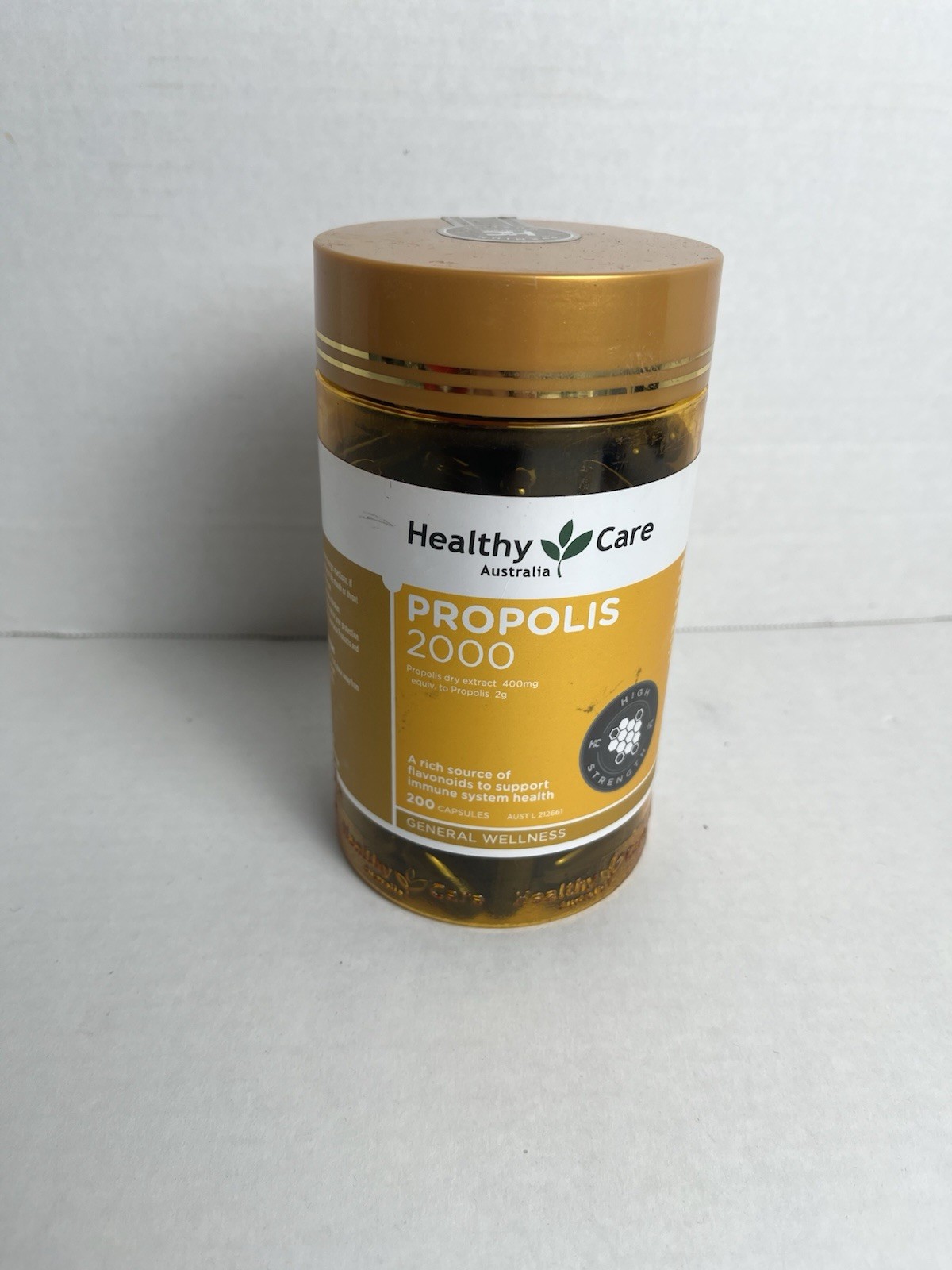 [Healthy Care] Propolis 2000mg 200 Capsules – Exp 02/2026 Ships Fast US