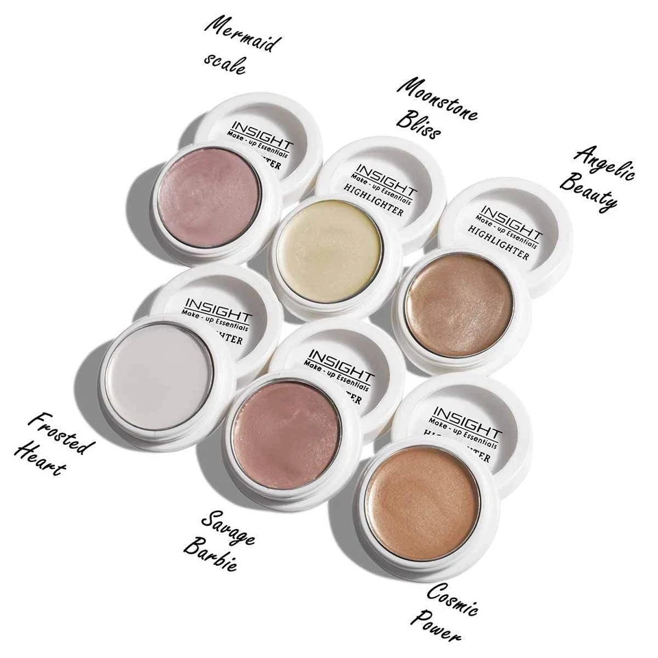 INSIGHT Highlighter for Face & Body Cosmic Power Glitter Shimmer Makeup 3.5g