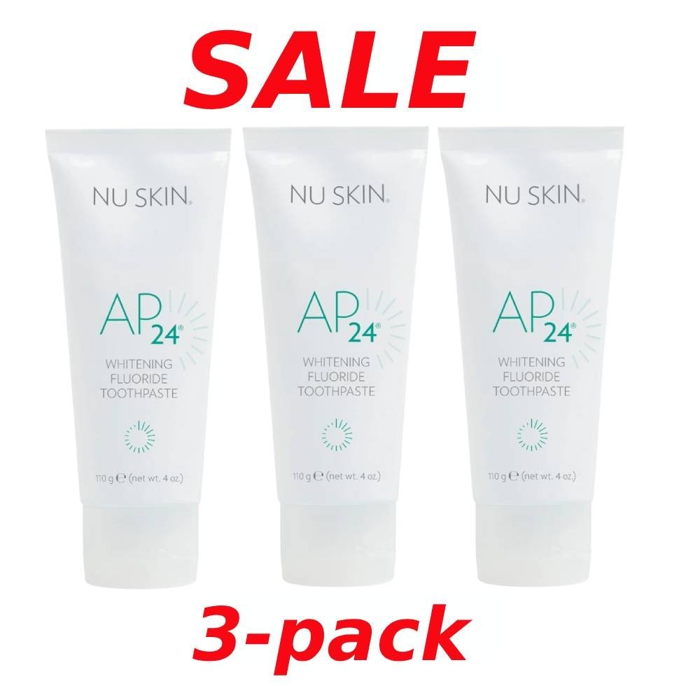 Nuskin Nu Skin AP24 Whitening Fluoride Toothpaste – 3 PACK – Exp 11/2026