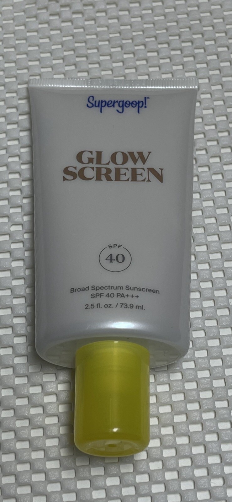supergoop Glowscreen SPF 40 Limited Edition Jumbo size 2.5 oz Exp-03/2024 (NB)