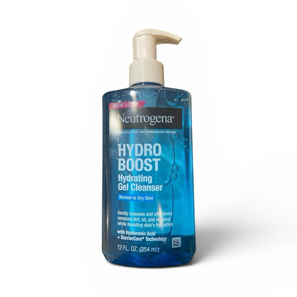 Neutrogena Hydro Boost Gel Cleanser Hyaluronic Acid 12 fl oz Normal-Dry