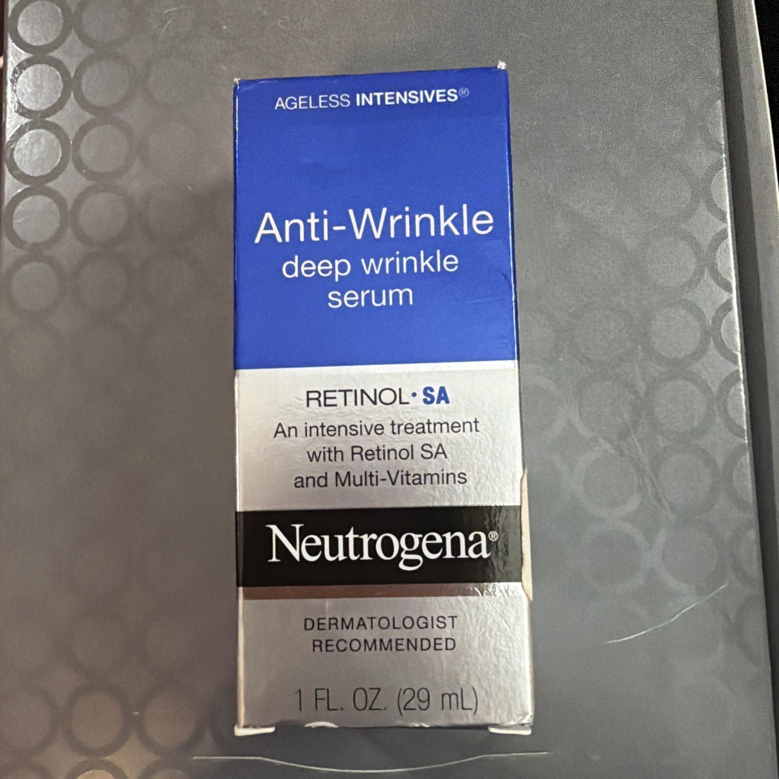 NIB Neutrogena Ageless Intensive Deep Anti Wrinkle Serum. Free Headband/Shipping