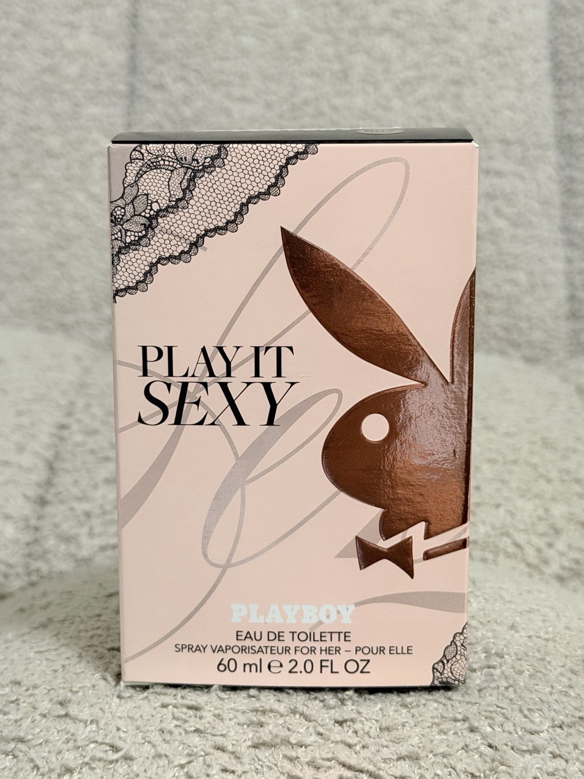 Play It Sexy Playboy by Coty EDT Perfume Spray 2 oz Women New in Tester BOX