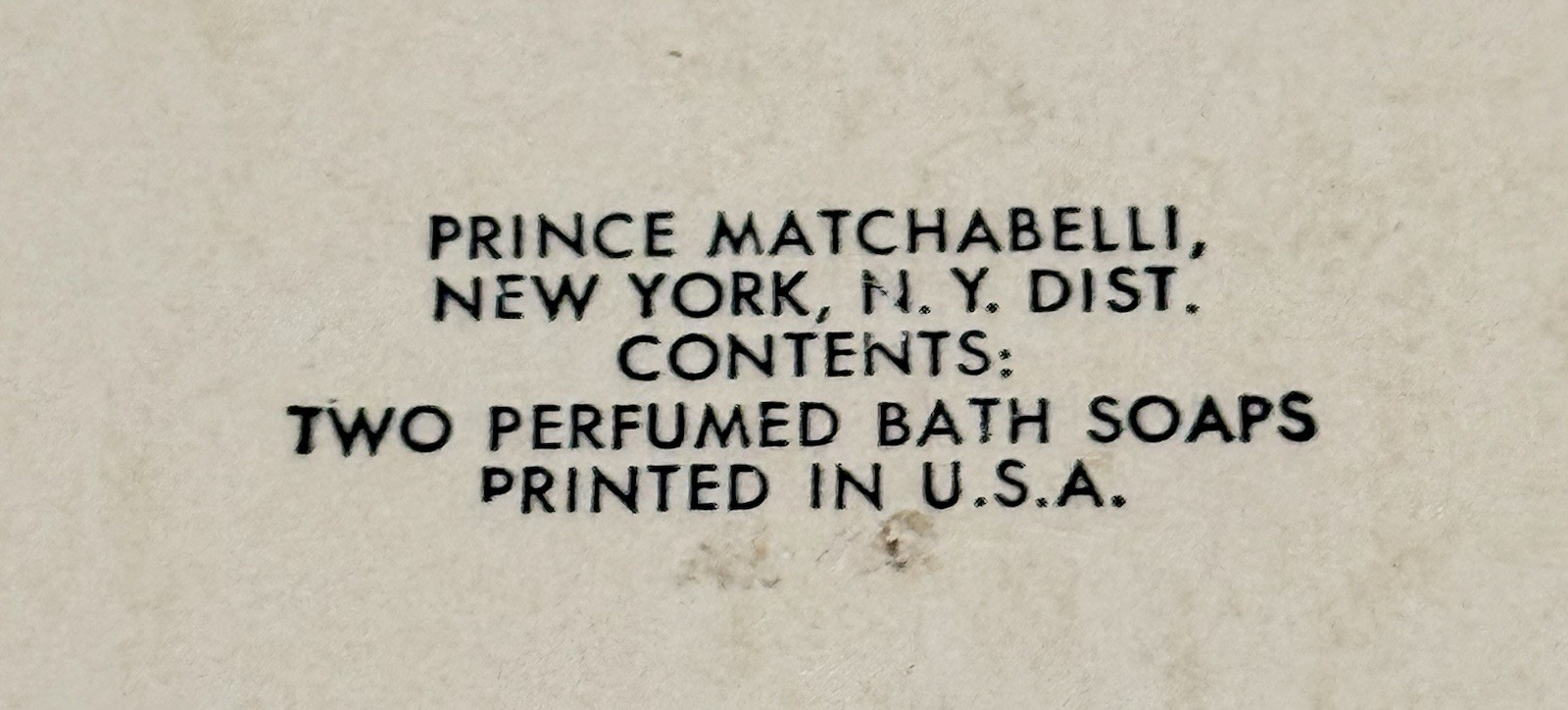 VTG Prince Matchabelli Summer Shower Perfumed Bath Soaps (2) 3.15 Oz Bars 1970s