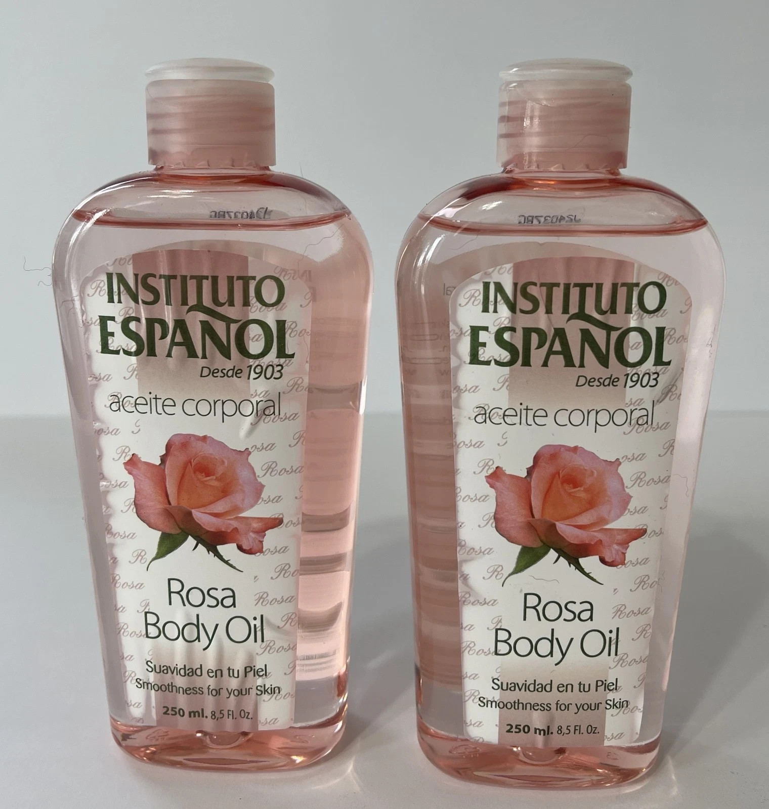 INSTITUTO ESPANOL ROSA BODY OIL, 2 PACKS, MADE IN SPAIN, FREE SHIPPING