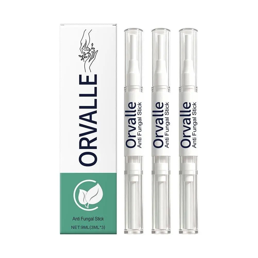 3PCS Nail Fungus Treatment Pen Toenail Repair Cuticle Oil for Dry Cracked Nails