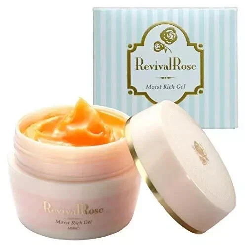 Meiko Cosmetics Revival Rose Moist Gel 100g All-in-One Face Gel Japan