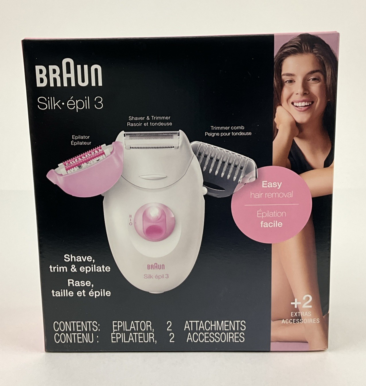 Braun Silk-épil 3 SE3-270 Epilator Type 5320 New Sealed Made in Germany
