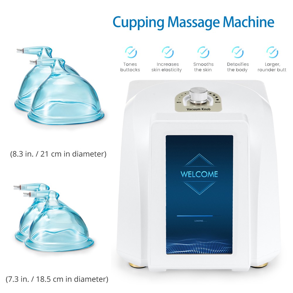 Pro Vacuum Butt Lift Machine Strong -73kPa Suction for Body Sculpting Therapy US