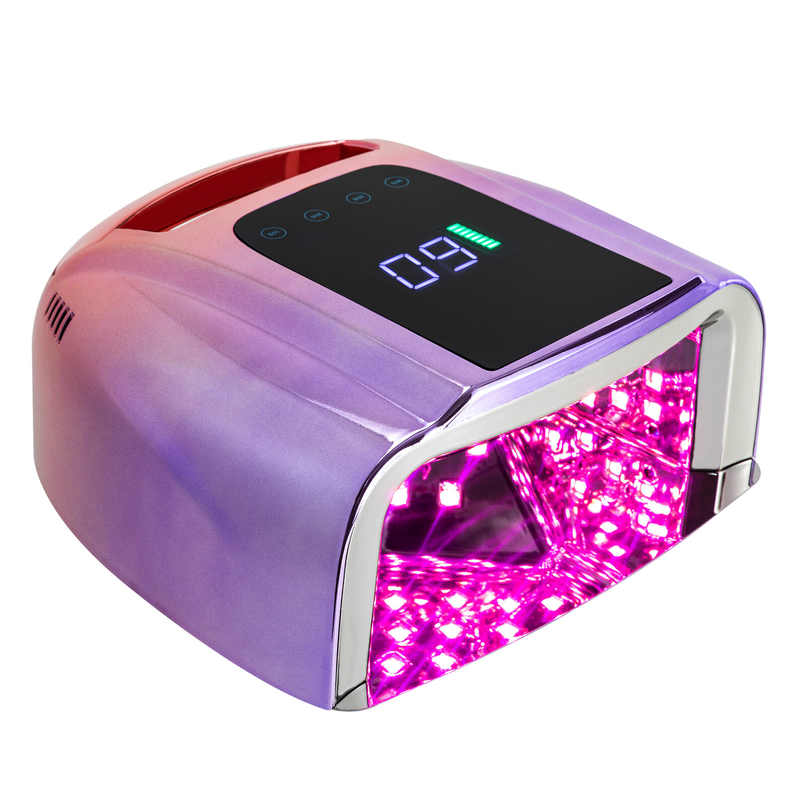 96W Rechargeable Cordless Professional Nail Gel Dryer Led UV Nail Lamp Manicure