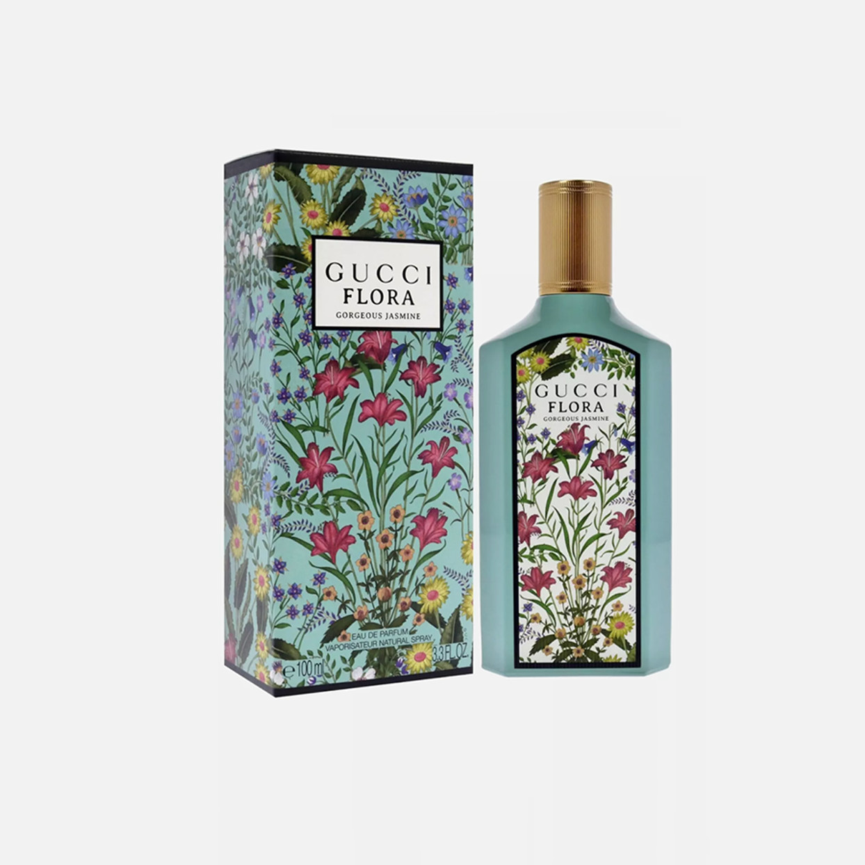 Flora Gorgeous Jasmine EDP 3.3 oz/100 ml Perfume for Women Spray New In Box